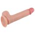 Lovetoy Nature Cock - dvigubo sluoksnio realistiškas dildo - 20cm (natūralios spalvos)