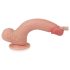 Lovetoy Nature Cock - dvigubo sluoksnio realistiškas dildo - 20cm (natūralios spalvos)