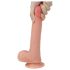 Lovetoy Nature Cock - dvigubo sluoksnio realistiškas dildo - 20cm (natūralios spalvos)