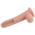 Lovetoy Nature Cock - dvigubo sluoksnio realistiškas dildo - 20cm (natūralios spalvos)