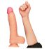 Lovetoy Nature Cock - dvigubas natūralus dildo - 25cm (natūralus)