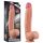 Lovetoy Nature Cock - dvigubo sluoksnio tikroviškas dildo - 30 cm (natūrali)