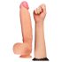 Lovetoy Nature Cock - dvigubo sluoksnio tikroviškas dildo - 30 cm (natūrali)