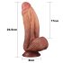 Lovetoy - dvigubas natūralus falas - 26cm (natūralus)
