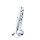 Lovetoy Flawless Clear - siurbtuko falo imitatorius - 19cm (skaidrus)