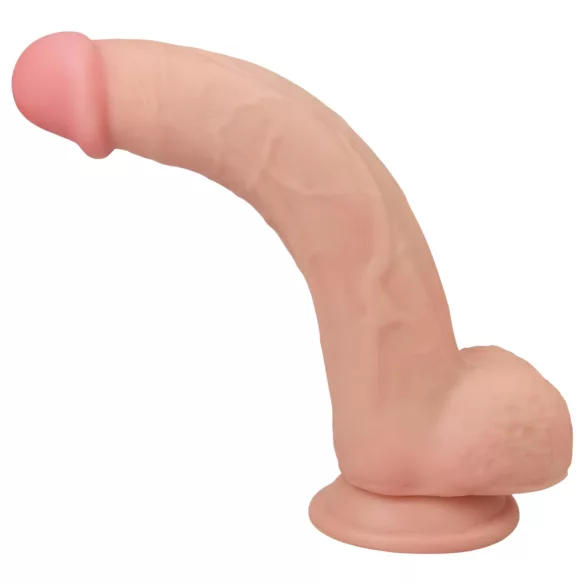 Lovetoy - dvigubas dildo - 23 cm - natūralios spalvos