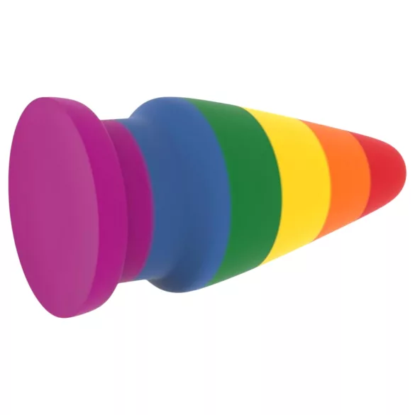 Lovetoy Prider - analinis kaištis - 15 cm - vaivorykštinis