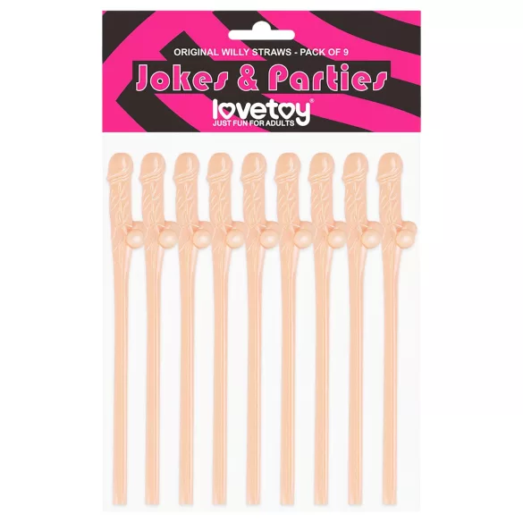 Lovetoy - realistiškas penio šiaudelis - natūralios spalvos