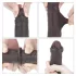 Lovetoy Sliding-Skin - dvigubo sluoksnio dildo - 18 cm - ruda