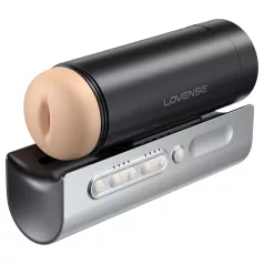   Lovense Solace Pro - programėle valdomas stūmuojantis masturbatorius vyrams (juodas)