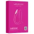 Lovense Lush Anal - programėle valdomas analinis vibratorius su LED - rožinis