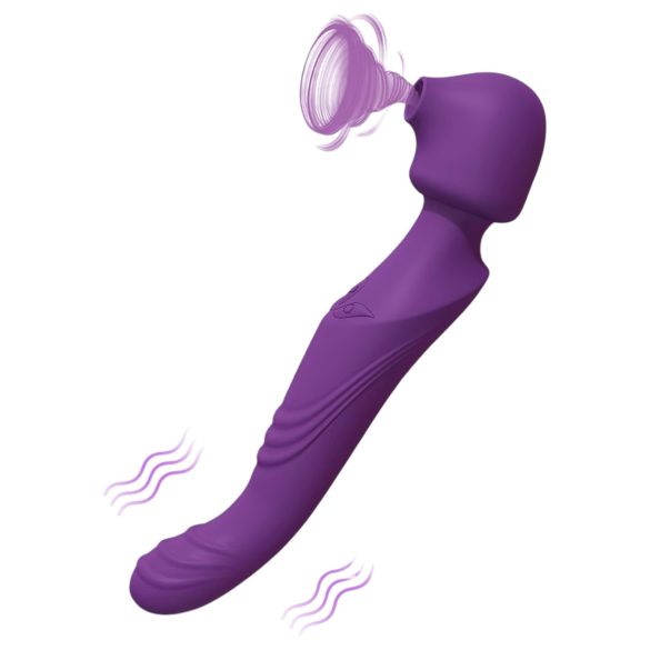Tracy's Dog lazdelė - pulsacinis masažuoklis vibratorius (violetinis)