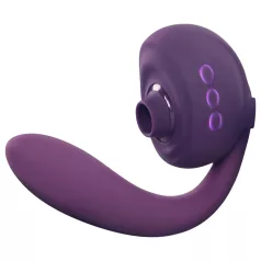   „Tracy's Dog OG 3“ - klitorio čiulptukas ir G taško vibratorius (violetinis)