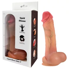   FeelSkin - itin realistiškas dildo (natūralios spalvos, 21 cm)