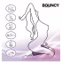 Bouncy Bliss Classic - pripučiama pagalvė su vibratoriumi - purpurinė