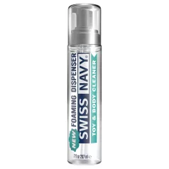   Swiss Navy - žaislų ir kūno valiklis - valomoji putos - 221 ml