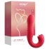 Honey Play Box Joi Thrust 2 - thrusting klitoris vibratorius - raudonas