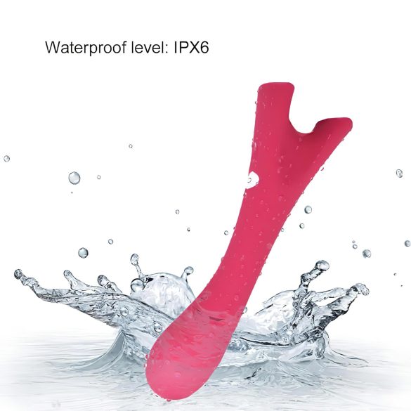 Cotoxo Eiffel Finger - G taško vibratorius - įkraunamas - raudonas