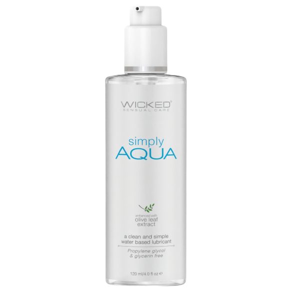 Wicked Simple Aqua - veganiškas vandens pagrindo lubrikantas - 120 ml