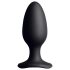 LOVENSE Hush 2 L - pakraunamas mažas analinis vibratorius (57mm) - juodas