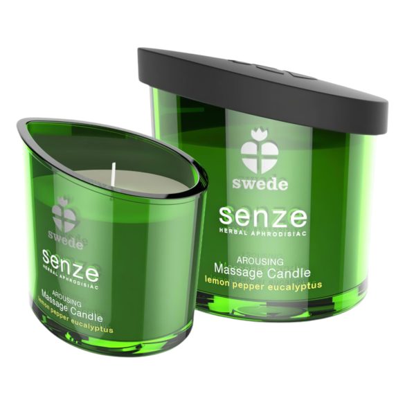 Swede Senze - masažo žvakė - eukaliptas, citrina (50 ml)