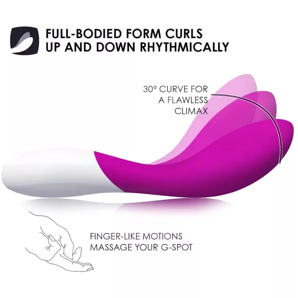 LELO Mona Wave - G taško vibratorius - vandeniui atsparus - violetinis