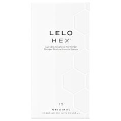 LELO Hex Original - prezervatyvai - 12 vnt