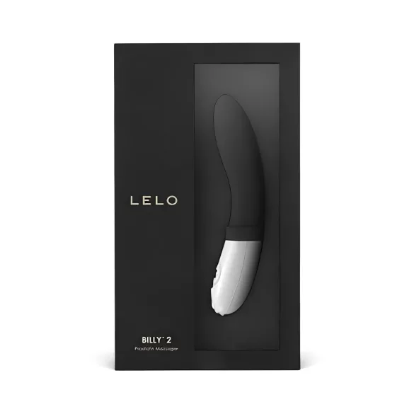LELO Billy 2 - prostatos masažuoklis - vandeniui atsparus, įkraunamas - juodas