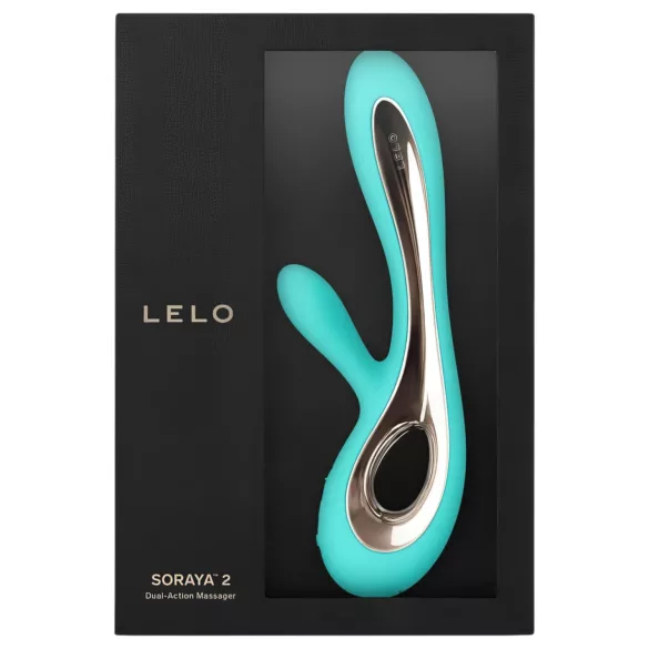 LELO Soraya 2 - klitorio vibratorius - vandeniui atsparus - turkio spalvos