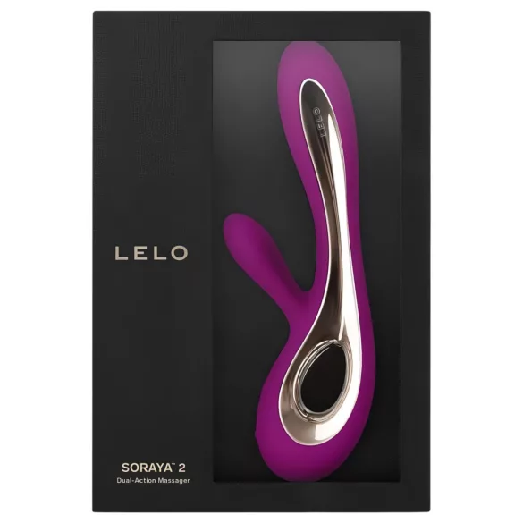 LELO Soraya 2 - vandeniui atsparus klitorio vibratorius - violetinis