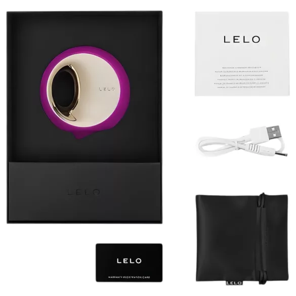 LELO Ora 3 - oralinio sekso simuliatorius ir klitorio vibratorius - violetinė