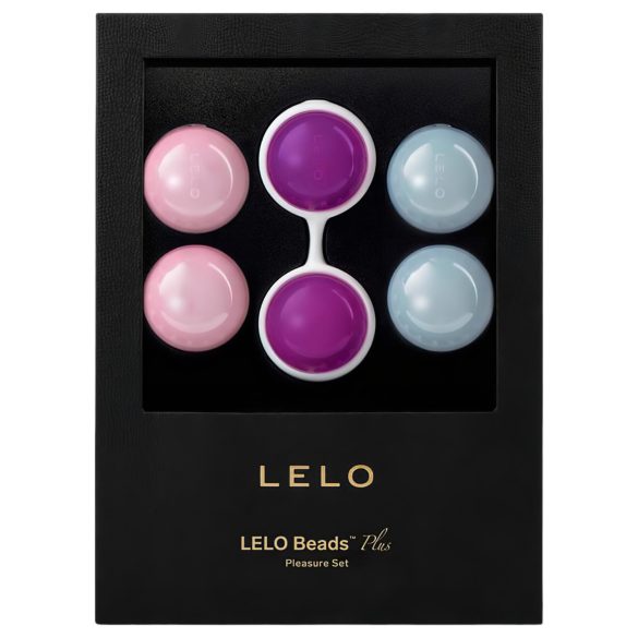 LELO Beads Plus - įvairus geišos rutuliukų rinkinys