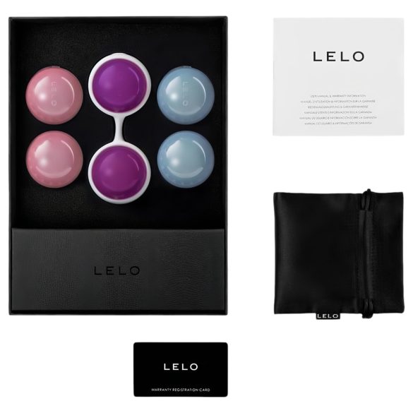 LELO Beads Plus - įvairus geišos rutuliukų rinkinys