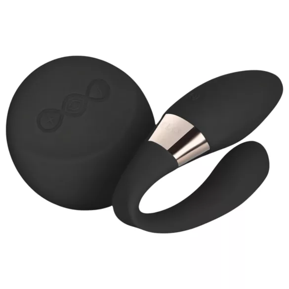 LELO Tiani Duo - poros vibratorius - silikonas - juodas