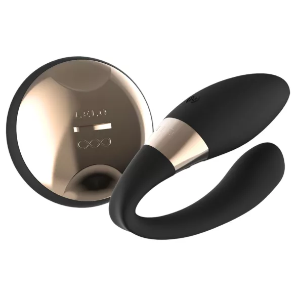 LELO Tiani Duo - poros vibratorius - silikonas - juodas