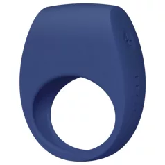   LELO Tor 3 - programėle valdoma vibruojanti varpos žiedas vyrams (mėlynas)