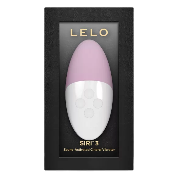 LELO Siri 3 - klitorio vibratorius su garso aktyvacija - rožinis