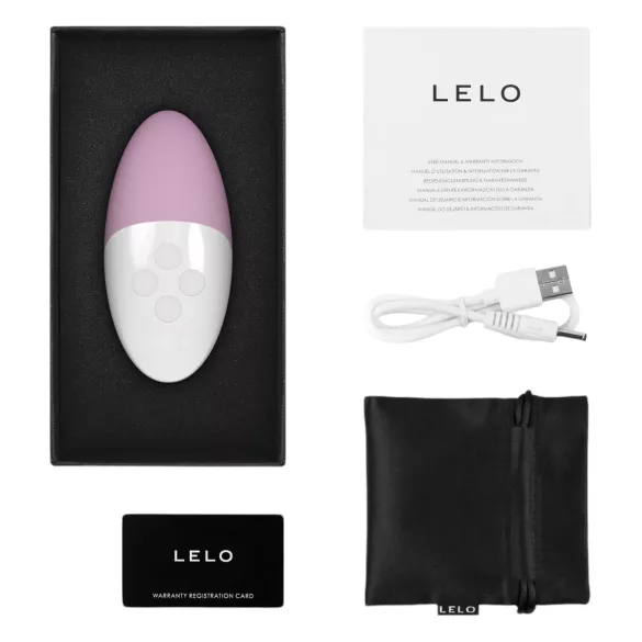LELO Siri 3 - klitorio vibratorius su garso aktyvacija - rožinis