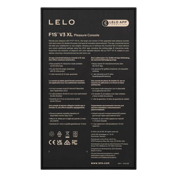 LELO Siri 3 - klitorio vibratorius su garso aktyvacija - rožinis