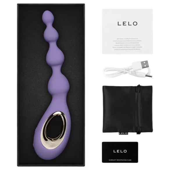 LELO - analinis vibratorius - įkraunamas, atsparus vandeniui - violetinis