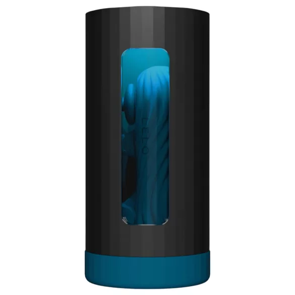 LELO F1s V3 XL - interaktyvus masturbatorius - juodas mėlynas