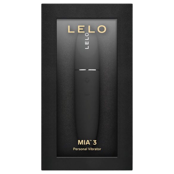 LELO Mia 3 - mini vibratorius kelionėms - juodas