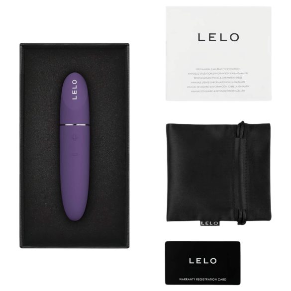 LELO Mia 3 - kelioninis mini vibratorius - liūlų spalvos