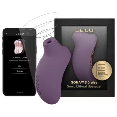   LELO Sona 3 Cruise - klitorinis masažuoklis su bangomis - violetinis