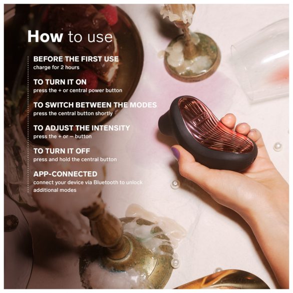 LELO Sona 3 Cruise - klitorinis masažuoklis su bangomis - violetinis