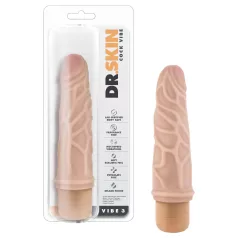   Dr. Skin Vibe No.3 - realistiškas vibratorius - kūno spalvos