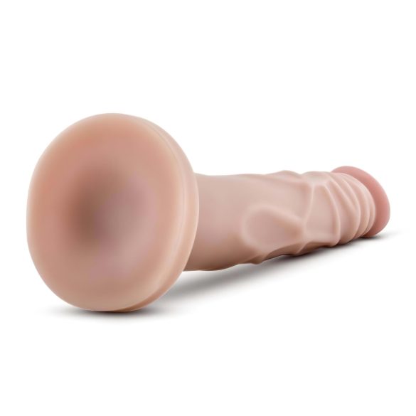 Dr. Skin - dildo su siurbtuku - realistiškas, kūno spalvos, 19 cm