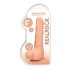RealRock Dong 8 - tikroviškas, išraiškingas dildo (20cm) - natūralus