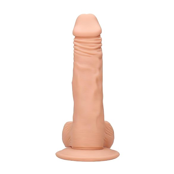 RealRock - dildo su sėklidėmis - realistiškas 20cm - kūno spalvos