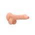 RealRock Dong 8 - tikroviškas, išraiškingas dildo (20cm) - natūralus